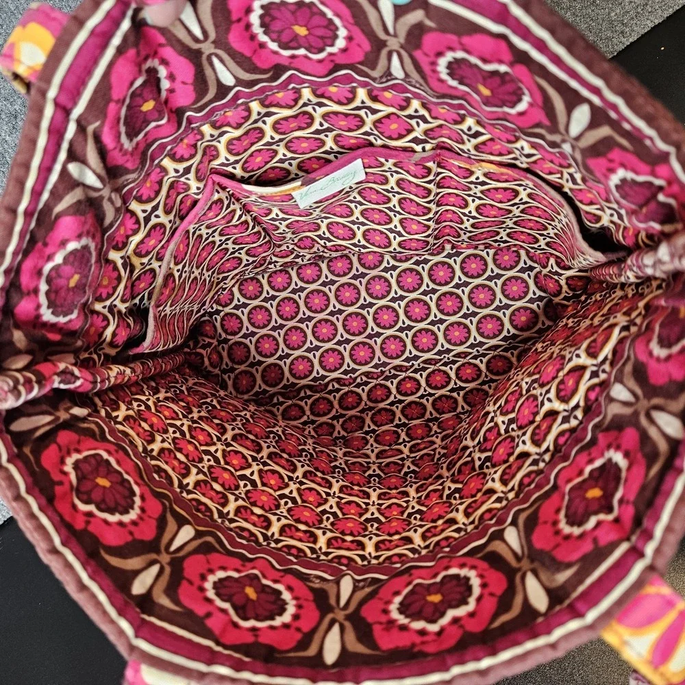 Vera Bradley Tote Bag Carryall Floral Quilted Double Strap‎